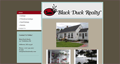 Desktop Screenshot of blackduckrealty.com